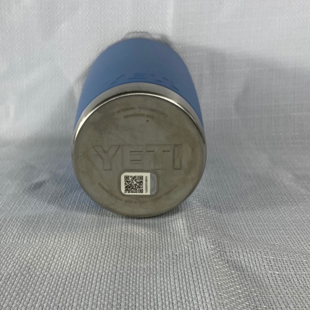 YETI Rambler 20 oz Tumbler Pacific Blue Stainless Steel Vacuum Insulated Mug Lid - Picture 3 of 4